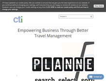 Tablet Screenshot of cti.co.uk