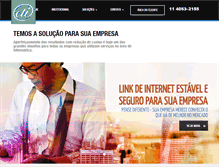 Tablet Screenshot of cti.com.br