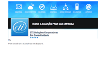 Tablet Screenshot of novo.cti.com.br